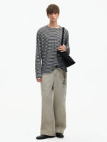 Striped Long Sleeve Casual T-Shirt 5