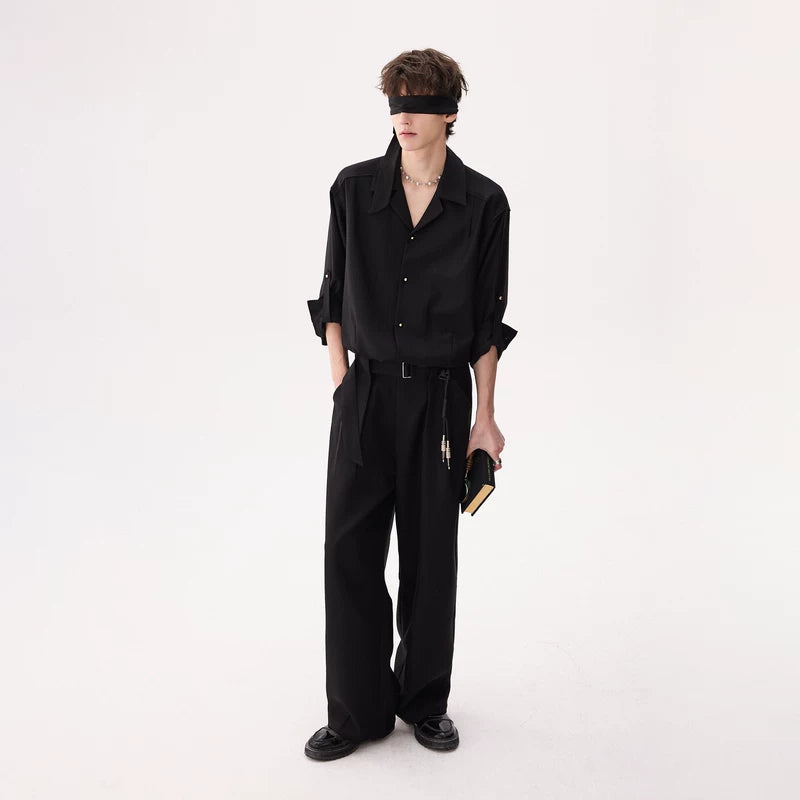 6190684051233,6190684051237,6190684051241,6190684051245, Striped Long-Sleeve Shirt and Pants Set