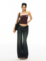 Striped Tube Top Tank 5