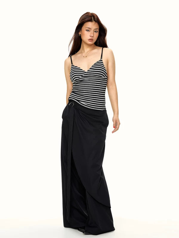 Striped V-Neck Slim Fit Camisole 4