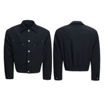 6024096660678,6024096660679,6024096660680,6024096660681, Studded Short Textured Strappy Jacket