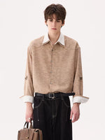 Tencel Linen Blend Long Sleeve Shirt 3