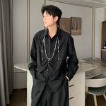 6035409512340,6035409512341,6035409512342,6035409512343, Tencel Long Sleeve Ruched Shirt