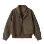 6026435873776,6026435873777,6026435873778,6026435873779, Textured Faux Two-Piece Short Jacket