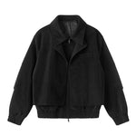 6026435873780,6026435873781,6026435873782,6026435873783, Textured Faux Two-Piece Short Jacket