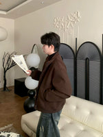 ,6018608985701,6018608985702,6018608985703,6018608985704, Thick Stand-Collar Wool Zip Jacket