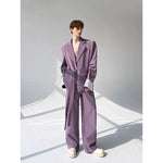 ,1627207:80882,5735624392697,1627207:80882,5735624392696,1627207:80882,5735624392695,5735624392697,5735624392696,5735624392695, Tie-Waist Relaxed Fit Suit Pants Set