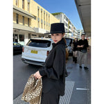 Turtleneck Loose Pullover Sweatshirt and Pants Set 4