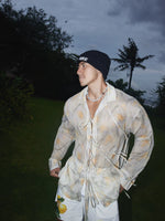 Vacation Tie-Up Long-Sleeve Shirt 4