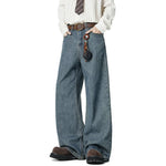 6186656742518,6186656742519,6186656742520,6186656742521,6186656742522, Washed Distressed Wide Leg Jeans Pants