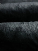 Wax Coated Wide Leg Denim Pants 5