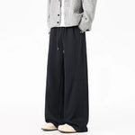 6001457685565,6001457685566,6001457685567,6001457685568,6001457685569, Wide Leg Athletic Sweatpants with Drawstring