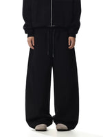 Wide Leg Drawstring Athletic Sweatpants 2