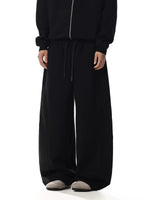 Wide Leg Drawstring Athletic Sweatpants 3