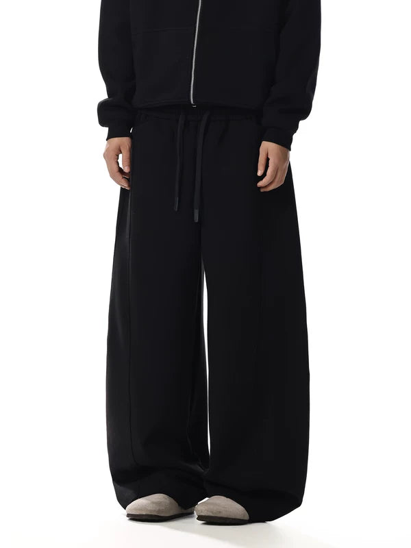 Wide Leg Drawstring Athletic Sweatpants 3