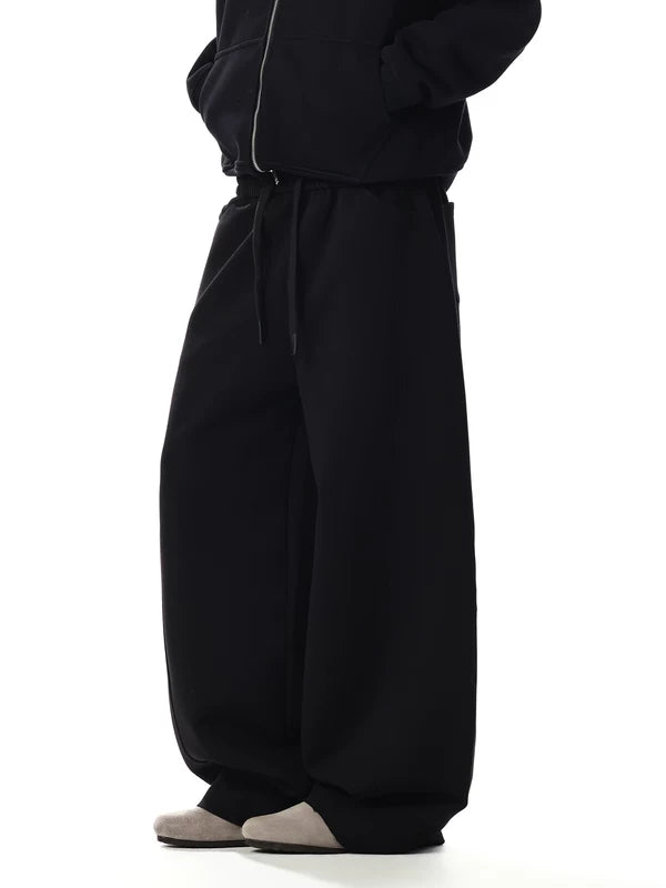 Wide Leg Drawstring Athletic Sweatpants 4