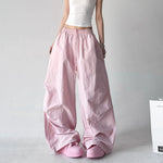 6195554090357,6195554090358,6195554090359,6195554090360,6195554090361,6195554090362, Wide-Leg Drawstring Casual Dance Pants