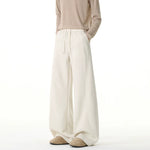 6031153625918,6031153625919,6031153625920,6031153625921,6031153625922, Wide-Leg Drawstring Sweatpants Lounge Pants