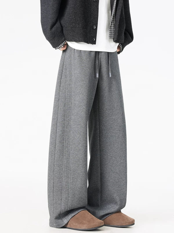 Wide-Leg Drawstring Sweatpants Pants 5