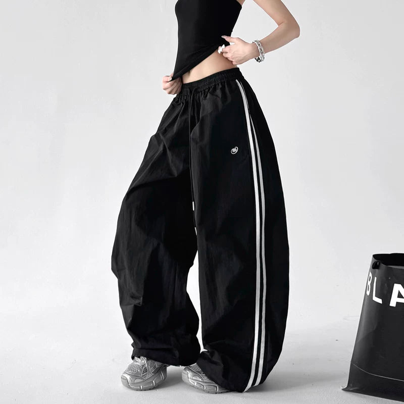 6191548906211,6191548906212,6191548906213,6191548906214, Wide Leg Drawstring Track Pants