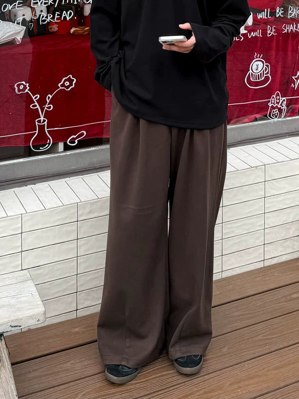 1627207:129819,6168201587831,1627207:129819,6168201587829,1627207:129819,6168201587828,1627207:129819,6168201587830,6168201587831,6168201587829,6168201587828,6168201587830, Wide-Leg Fleece Elastic Waist Pants