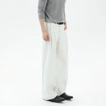 Wide-Leg Fleece Lined Cargo Pants 5