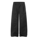 6030179872222,6030179872223,6030179872224,6030179872225,6030179872226, Wide-Leg Fleece Sweatpants with Cargo Pockets