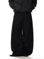 Wide Leg Floor Length Suit Pants 2