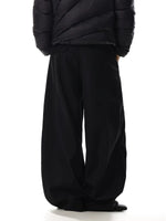 Wide Leg Floor Length Suit Pants 5