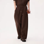 6182722455030,6182722455031,6182722455032,6182722455033, Wide-Leg Knit Elastic Waist Casual Pants
