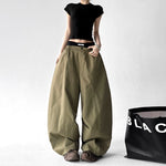 Wide Leg Loose Fit Cargo Pants 4