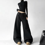 Wide Leg Loose Fit Casual Pants 5