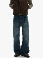 Wide Leg Loose Fit Jeans Pants 3