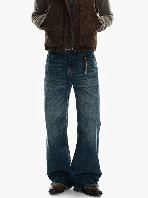 Wide Leg Loose Fit Jeans Pants 3