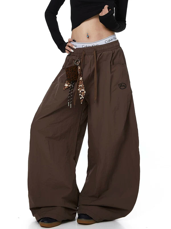 Wide Leg Paratrooper Cargo Pants 2