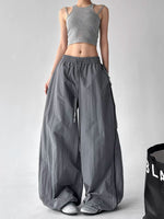 Wide Leg Paratrooper Casual Pants 4