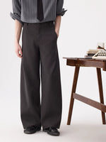 Wide-Leg Pleated Casual Dress Pants 2