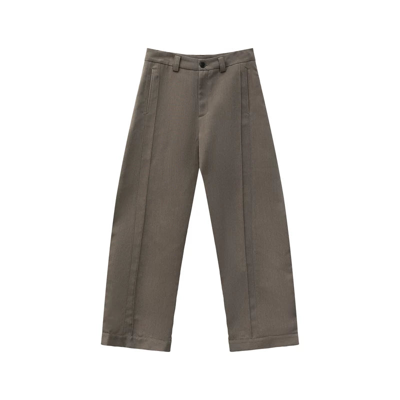 1627207:28331,6175626306764,1627207:28331,6175626306766,1627207:28331,6175626306768,1627207:28331,6175626306770,6175626306764,6175626306766,6175626306768,6175626306770, Wide-Leg Pleated Quilted Casual Pants