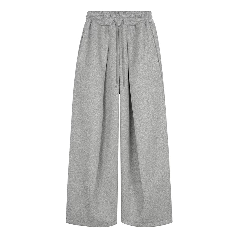 6205859919739,6205859919740,6205859919741, Wide Leg Pleated Sweatpants Lounge Pants