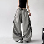 Wide-Leg Quick-Dry Drawstring Sports Pants 3