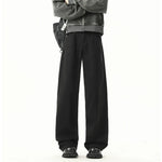 6112413539313,6112413539314,6112413539315,6112413539316,6112413539317,6112413539318, Wide Leg Straight Fit Casual Jeans Pants