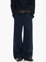 Wide Leg Straight Fit Casual Pants 2