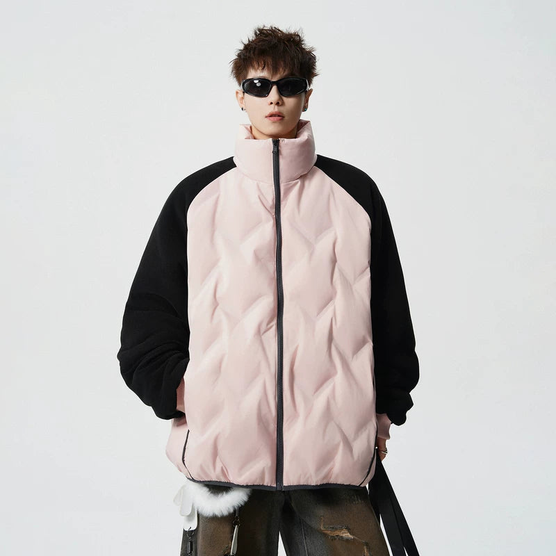 Winter Down Puffer Jacket With Zipper 4