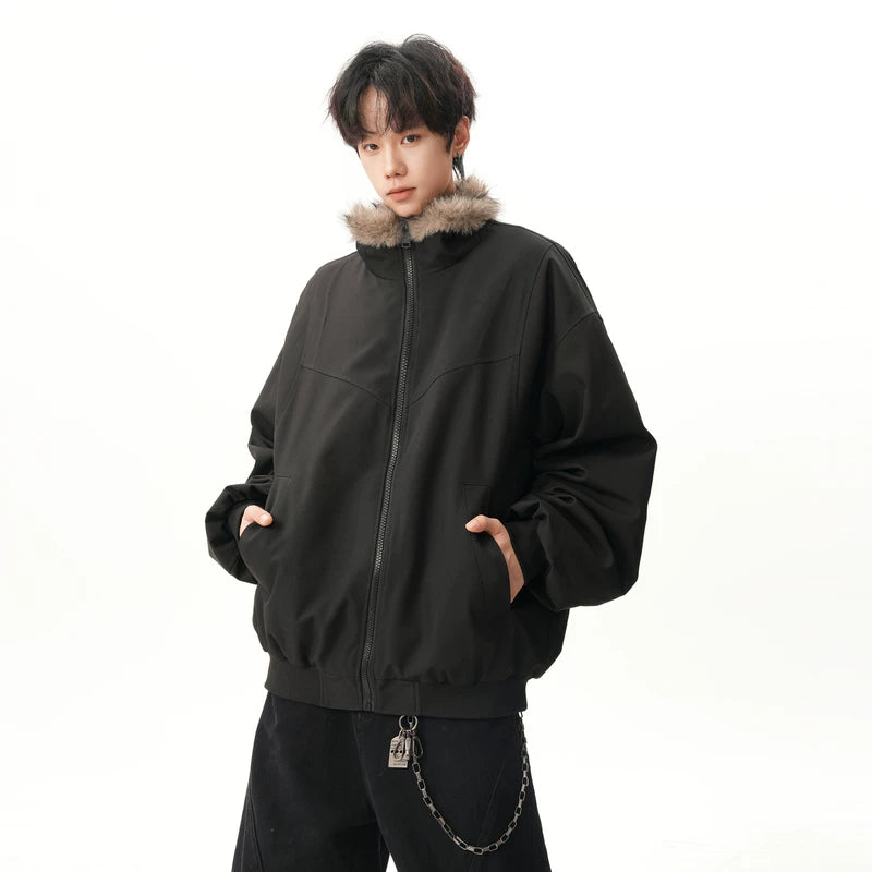 Winter Fleece-Lined Puffer Jacket 5