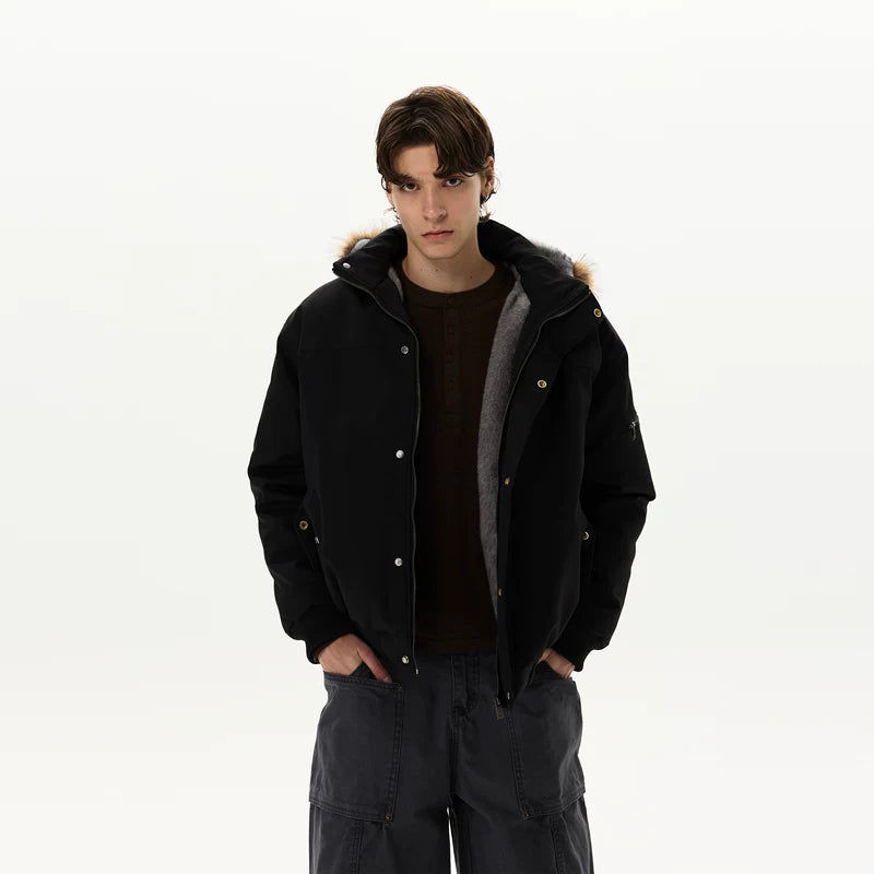 ,1627207:28341,6168132955536,1627207:28341,6168132955535,1627207:28341,6168132955534,1627207:28341,6168132955533,6168132955536,6168132955535,6168132955534,6168132955533, Winter Hooded Parka Jacket with Fur Trim