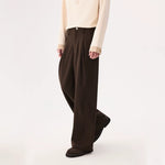 6016643812149,6016643812150,6016643812151,6016643812152, Wool Blend Pleated Wide Leg Pants