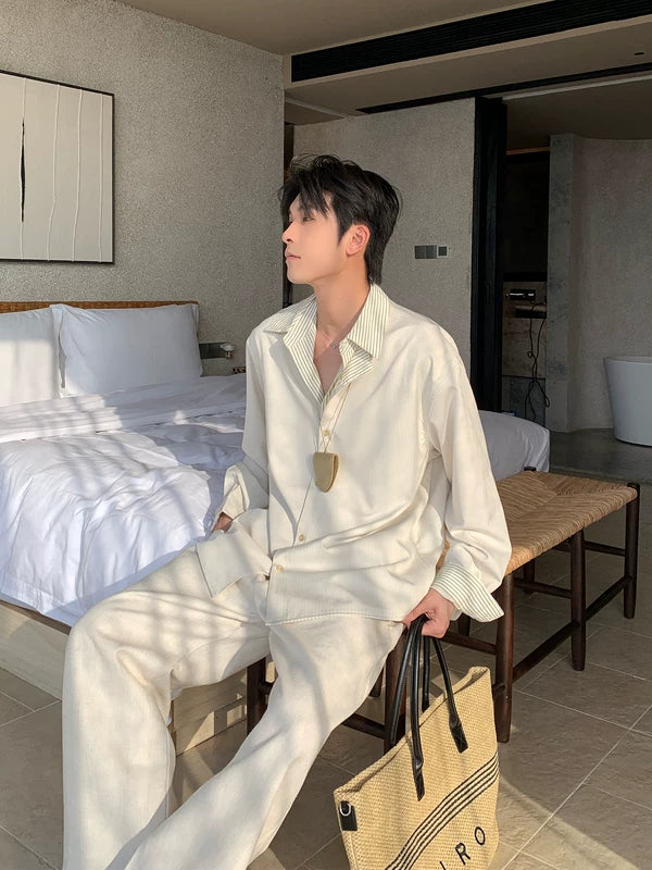 Wrinkle-Free Long Sleeve Casual Shirt 1