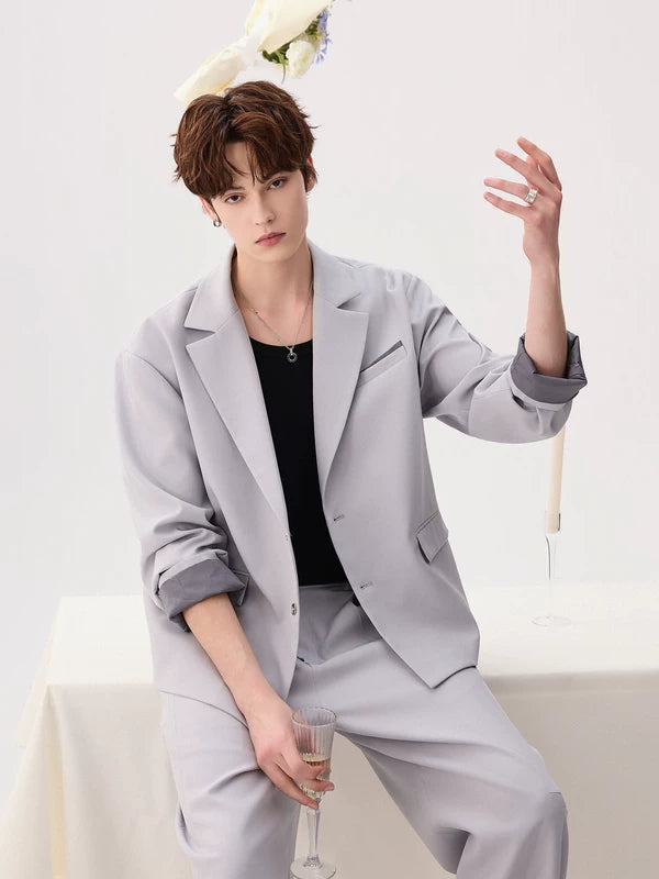 Wrinkle-Resistant Two-Piece Suit Pants Set 3