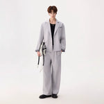 6195081934316,6195081934318,6195081934320,6195081934322, Wrinkle-Resistant Two-Piece Suit Pants Set