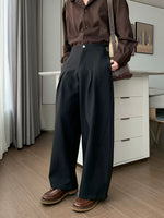 Wrinkle-Resistant Wide-Leg Casual Dress Pants 2